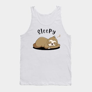 Sleepy Sloth Tank Top